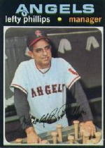 1971 Topps Baseball Cards      279     Lefty Phillips MG